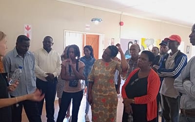 Self-help training in Botswana